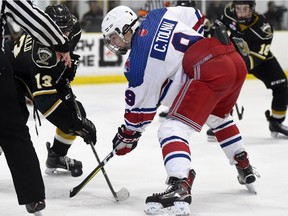 Cameron Tolnai was drafted sixth overall in the first round by the 67's after a 2017-18 season in which he had 31 goals and 49 assists in 35 games for the Oakville Rangers. Hickling Images photo