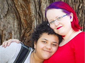 13-year-old Kiara Whitney, who lives with high functioning autism, was photographed Sunday May 13, 2018. Kiara with her mom, Shannon Whitney.