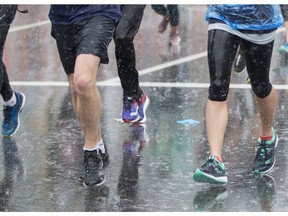 Poor weather is expected for Ottawa Race Weekend.