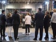 Ontario Liberal Leader Kathleen Wynne makes a policy announcement at the Finishing Trades Institute of Ontario in Toronto on Monday, May 14, 2018.