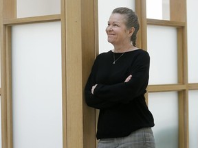 Jackie Fletcher poses for a photo at The Ottawa Hospital in Ottawa Thursday May 17, 2018. Jackie is  a cancer patient who is taking part in an unusual clinical trial -- a combination of the erectile dysfunction drug Cialis and the flu vaccine as a means of stopping the spread of cancer after surgery.
