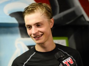 Markus Nurmi as he was in his first development camp with the Senators in July 2016.