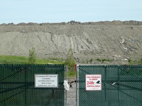 Springhill landfill on Springhill Road, west of Bank Street.