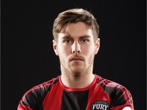 Maxim Tissot of Fury FC says the Canadian Championship doesn't receive the consideration it deserves. Andre Ringuette/Freestyle Photography