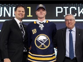 Rasmus Dahlin and Sabres officials have reason to smile in Dallas on Friday evening.