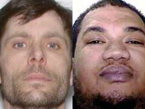 Justin Andrew Bokma, 42, left, and Lafrance "Frank" Matthews, 41, were shot to death at an after-hours club in Kensington Market, near College St. and Augusta Ave., on July 1, 2016, and their killer has never been caught. (Toronto Police handout photos)