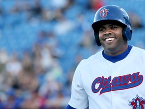 Sebastien Boucher drove in four runs for the Champions against the Capitales on Tuesday night in Quebec City. (POSTMEDIA FILES)