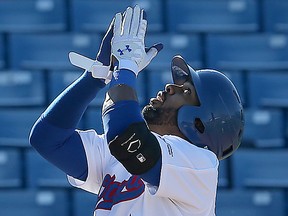 Steve Brown led the Ottawa Champions with a home run and four RBIs on Saturday night against the Salina Stockade. (OTTAWA SUN/FILES)