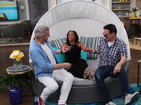 On a recent Cityline, Colin and Justin composed three vignettes to illustrate that small spaces can be big on weather baffling and big on style.