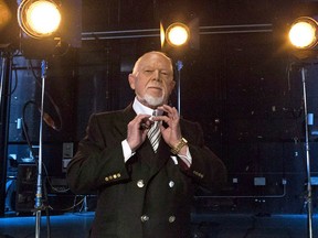 Don Cherry poses for a photo in Toronto on Monday, March 10, 2014. (THE CANADIAN PRESS/Chris Young)