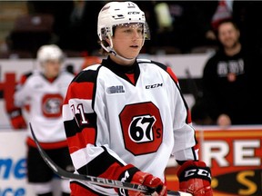 Kody Clark of the 67's was selected by the Washington Capitals in the second round of the NHL draft on Saturday.