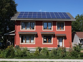 'EcoHaus,' an infill at 539 Cole Ave in Ottawa. will be one of the homes upcoming Green Energy Doors Open Tour.