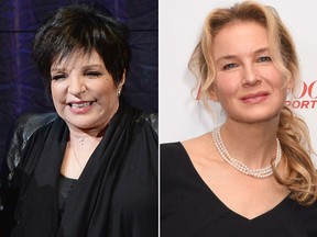 Liza Minnelli, left, and Renee Zellweger. (Getty Images file photos)