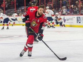 Forward Zack Smith's name has come up in speculation about possible trades by the Senators going into NHL draft weekend in Dallas. Wayne Cuddington/Postmedia