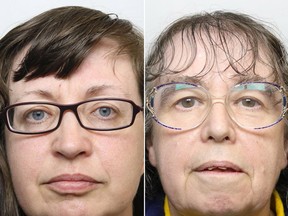 Dawn Cranston and Denise Cranston. (West Yorkshire Police)