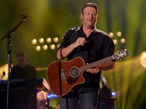 Blake Shelton performs onstage during the 2018 CMA Music festival at Nissan Stadium on June 8, 2018 in Nashville, Tennessee. (Jason Kempin/Getty Images)