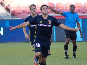 Daniel Haber is coming off back-to-back seven-goal seasons in the United Soccer League. (Supplied photo)
