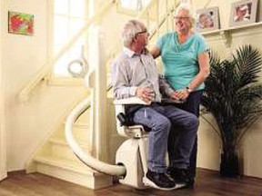 The installation of a stair lift can help people continue living in their own multi-floor home, even if they have mobility issues.
