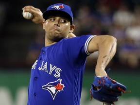 Toronto Blue Jays pitcher Roberto Osuna. (TONY GUTIERREZ/AP files)