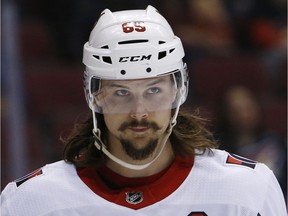 Senators defenseman Erik Karlsson