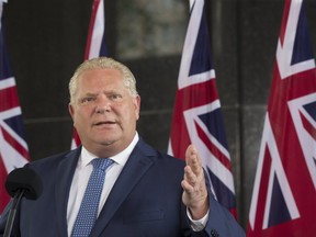 Ontario Premier-elect Doug Ford on June 13, 2018.