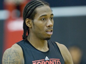 Kawhi Leonard once worked out for the Raptors. Postmedia files