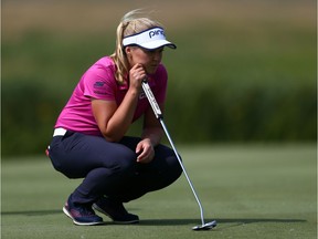 No Canadian has won an LPGA Tour event on home soil since Jocelyne Bourassa in 1973. Brooke Henderson of Smiths Falls, seen here during the third round of the CP Women's Open at Regina, will attempt to do something about that on Sunday.