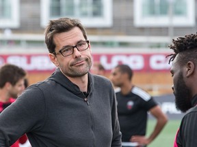 Ottawa Fury FC head coach Nikola Popovic.