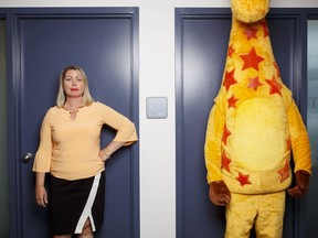 Melanie Teed-Murch, President of Toys "R" Us poses for a portrait at the company's head office in Vaughan, Ont., on Wednesday, Aug. 22, 2018.