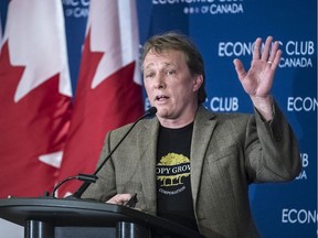 Bruce Linton, founder and chief executive officer for Canopy Growth Corporation. Peter J Thompson/Postmedia