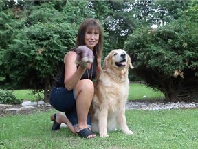 Dawna Ramsay glimpsed animal behaviour unlike anything she'd ever seen -from a squirrel that co-opted her dog's stuffed pony toy. Supplied photo