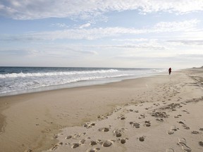 Coopers Beach in Southampton, N.Y., on May 13, 2010.