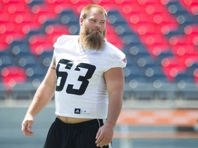 Offensive lineman Jon Gott has been a Redblack since the very beginning in 2014.