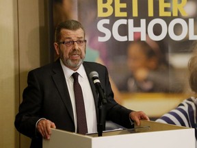 Sam Hammond, president of the Elementary Teachers'  Federation of Ontario, is seen here in a 2017 file photo. Michael Peake/Postmedia