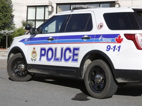 Ottawa Police Services vehicle.