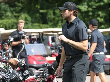 Bobby Ryan of the Ottawa Senators at the Royal Ottawa Golf Club.