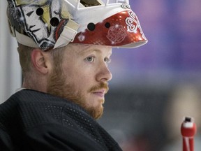 Ottawa Senators goaltender Mike Condon says he and his teammates can't allow the negatives to get them down.