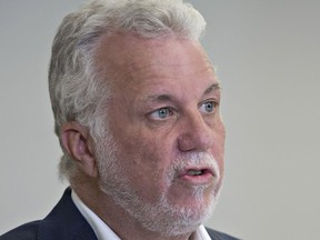 Quebec Premier Philippe Couillard