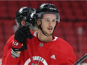 Thomas Chabot has two goals and six assists in the Senators' first five games of the 2018-19 NHL regular season. Jean Levac/Postmedia