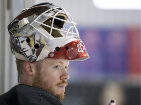 Ottawa Senators goaltender Mike Condon.