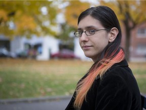 Lyra Evans is believed to be the first openly trans person to be elected as a school board trustee in Canada. October 23, 2018. Errol McGihon/Postmedia