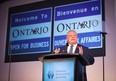 Premier Doug Ford speaks at the Ontario Economic Summit on Friday, Oct. 26, 2018. (Ford Nation/Twitter)
