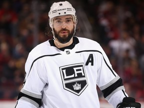 Defenceman Drew Doughty says he toyed with the idea of going to the the Leafs, but ultimately re-signed with the L.A. Kings. GETTY IMAGES