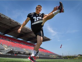 Ottawa Redblacks kicker Lewis Ward