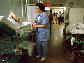 Hospital crowing problems are getting worse, a new report shows.