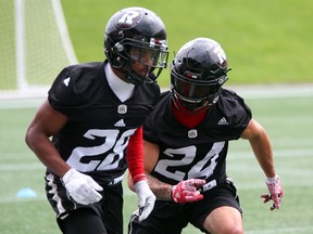 'All I want to do is win,' says the Redblacks' Corey Tindal (28).