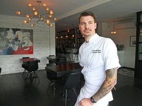 Chef James Bratsberg of MeNa restaurant in Ottawa, August 22, 2018. Photo by Jean Levac/Postmedia 129856