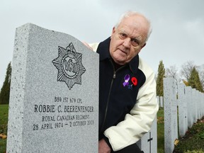 Daniel Roy is the father of Cpl. Robbie Beerenfenger, 29, of Ottawa, who was killed in an IED blast in Afghanistan in October 2003. Jean Levac/Postmedia