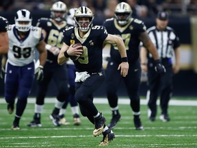New Orleans Saints quarterback Drew Brees. (Getty images)