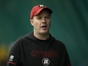 Ottawa Redblacks' head coach Rick Campbell  (David Bloom photo)